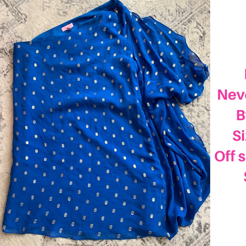 Lilly pulitzer euc size 10 off shoulder